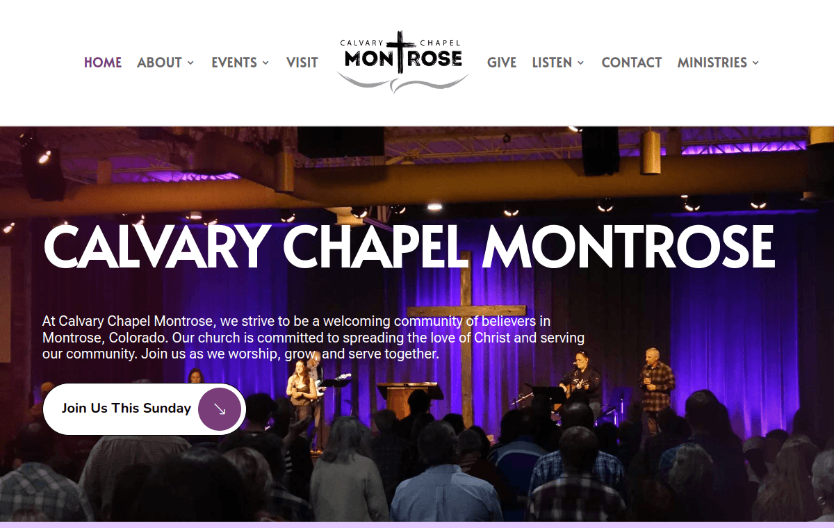 Calvary Chapel Montrose — Church community by Gavior